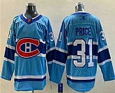 Men's Montreal Canadiens #31 Carey Price Blue 2022 Reverse Retro Stitched Jersey,baseball caps,new era cap wholesale,wholesale hats